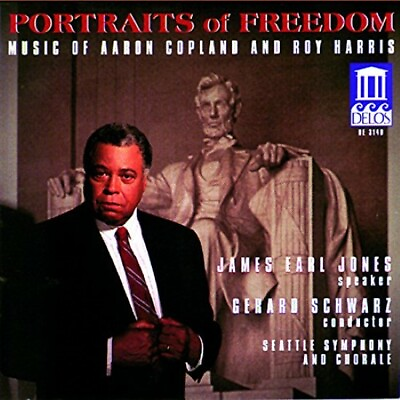 #ad Portraits Of Freedom: Music of Aaron Copland and Roy Harris Music CD 199