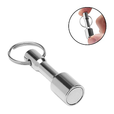 #ad Keychain Neodymium Magnet for Testing Brass Gold Silver Coins Ferrous Metals