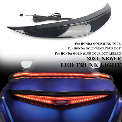 #ad LED Trunk Luggage Turn Signal Brake Light For Honda Gold Wing GL1800 Tour DCT