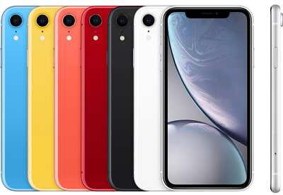 #ad Apple iPhone XR 64GB 128GB 256GB All Colors Good Condition
