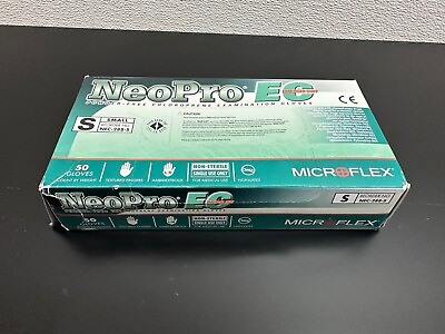 #ad Microflex NeoPro Small Exam Gloves NEC 288 S Power Free