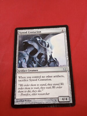 #ad #ad Magic The Gathering SYNOD CENTURION Replacement Card *174 BB