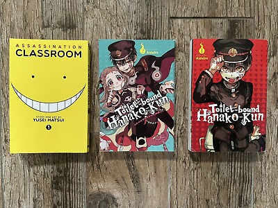 #ad Manga Books set of 3