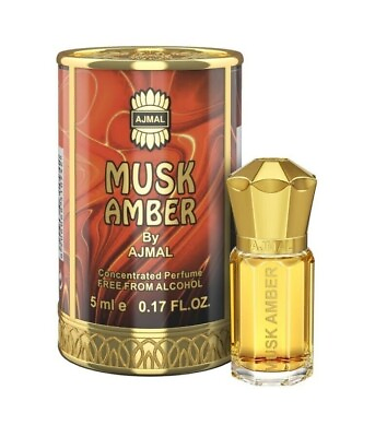 #ad Ajmal Musk Amber New Arrival Attar CPO Premium Luxury 5 ml Free Shipment