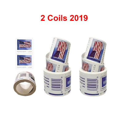 #ad 2019 Coil of 200 with White Dispenser Fast Free Shipping！！TOP SALE