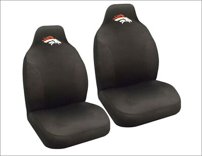 #ad New NFL Denver Broncos 2 Front Universal Fit Car Truck Bucket Seat Covers