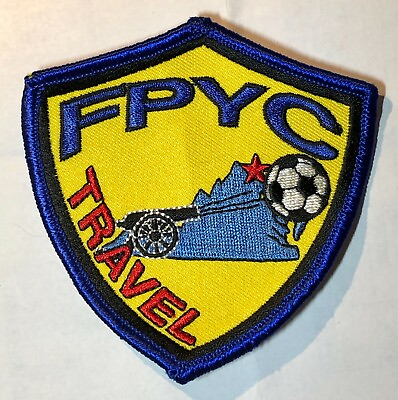 #ad #ad Fairfax Virginia Police Youth Soccer Club FPYC Patch Travel Team Sports NICE