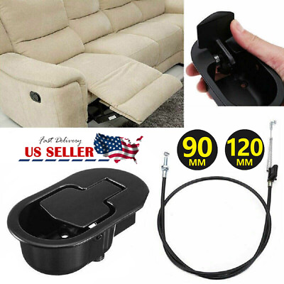 #ad Sofa Recliner Release Pull Handle Replacement Chair Couch Cable Lever Switch US