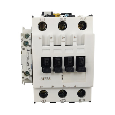 #ad AC 3TF35 contactor 120V coil 1NO1NC same as siemens contactor 3TF3511 0AK6 38A