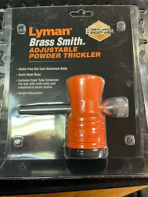 #ad Lyman Brass Smith Powder Trickler