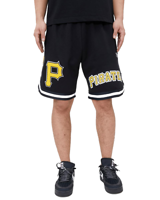 #ad Men#x27;s Pro Standard Black MLB Pittsburgh Pirates Pro Team Shorts