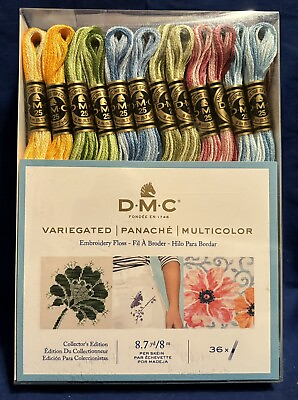 #ad DMC Floss Variegated Set. NEW IN BOX. See Photo #2 For Colors Combined Shipping