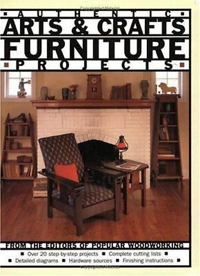 #ad Authentic Arts amp; Crafts Furniture Projects by paperback