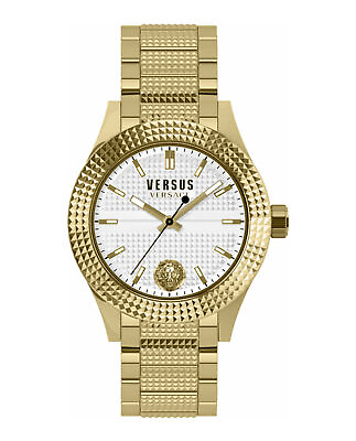 #ad #ad Versus Versace Womens Bayside Gold 38mm Bracelet Fashion Watch
