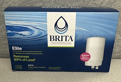 #ad Brita Replacement Tap Water Filter 3 Pack