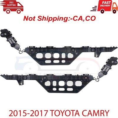 #ad New Fits 2015 2017 Toyota Camry Rear Bumper Retainer Left amp; Right Set of 2pc