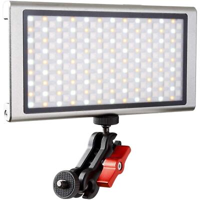 #ad Flaconeyes F7 II 12W RGB LED Light with Honeycomb Grid and Softbox #F7 II