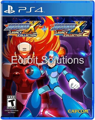 #ad Mega Man X: Legacy Collection 1 2 PS4 Brand New Game Special 2018 Platform