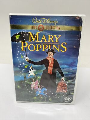 #ad Mary Poppins DVD 2000 Gold Collection Edition NEW SEALED WITH WEAR TEAR