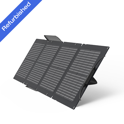 #ad EcoFlow 110W Portable Solar Panel Foldable with Carry Case Certified Refurbished