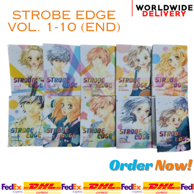 #ad Strobe Edge Manga Volume 1 10 END Complete Set Comic English Version EXPRESS