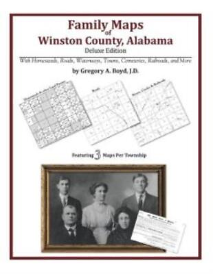 #ad Family Maps Of Winston County Alabama Deluxe Edition
