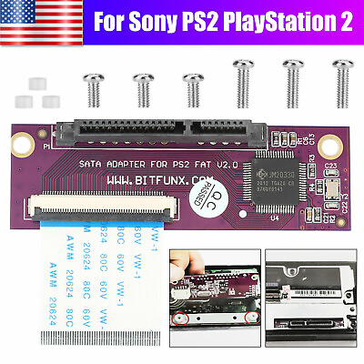 #ad SATA Upgrade Hard Drive Adapter Kit for Sony PS2 PlayStation 2 Original Network
