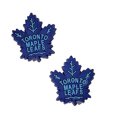 #ad #ad NHL Toronto Maple Leafs Hockey Team For Crocs Shoe Charms Jibbitz 2 Pieces