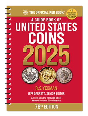 #ad 2025 Red Book Price Guide 78th Edition Spiral In Stock and Shipping NOW