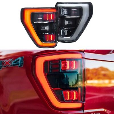 #ad Morimoto LF735 XB LED Tail Lights w SMOKED Lens for 21 23 Ford F150 Work w BLIS