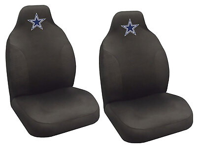 #ad New NFL Dallas Cowboys 2 Front Universal Fit Car Truck Bucket Seat Covers