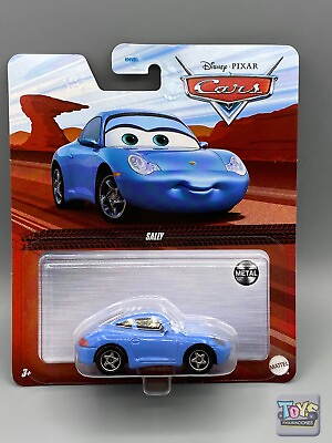 #ad Disney Pixar Cars SALLY Metal Series Red Card 2022