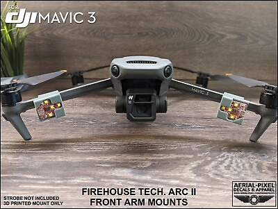 #ad DJI Mavic 3 Series Strobe Mounts for Firehouse Technology ARC II