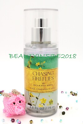 #ad Bath and Body Works CHASING FIREFLIES Travel Size Fine Fragrance Mist