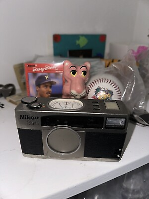#ad Meter Works 【MINT Nikon 35Ti 35 Ti Point amp; Shoot 35mm Film Camera From JAPAN