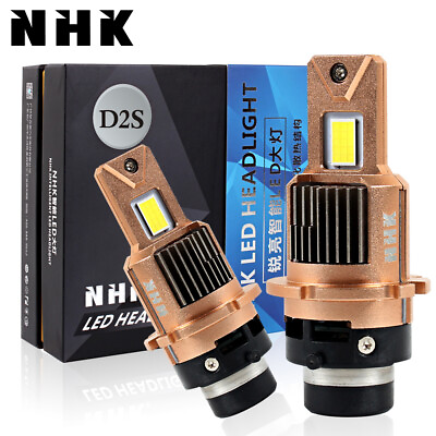 #ad 2x NHK LED Headlight D1S D2S D3S D4S D5S Canbus Bulb Plug and Play 6000K 24000LM