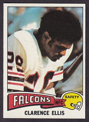 #ad 1975 TOPPS CLARENCE ELLIS CARD NO:18 NEAR MINT MINT CONDITION