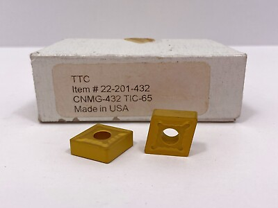 #ad CNMG432 New Carbide Inserts Grade TIC 65 10pcs