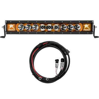 #ad Rigid Industries® Radiance 20 inch LED Light Bar Amber Backlight with Harness