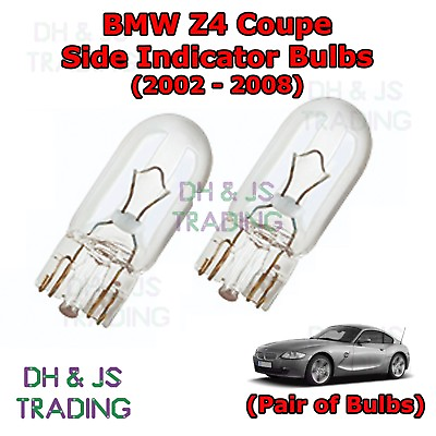 #ad For BMW Z4 Coupe Side Indicator Bulbs Pair of Side Indicator Bulb 02 08