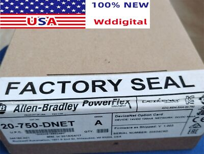 #ad Surplus Sealed Allen Bradley 20 750 DNET PowerFlex 750 Ser A New in box