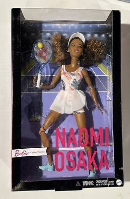 #ad **Not Mint Box New Barbie Role Models Doll Naomi Osaka
