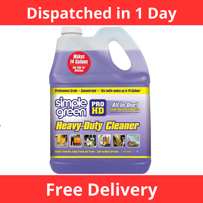 #ad Simple Green Pro HD Heavy Duty Cleaner Degreaser and Deodorizer 128 Oz.