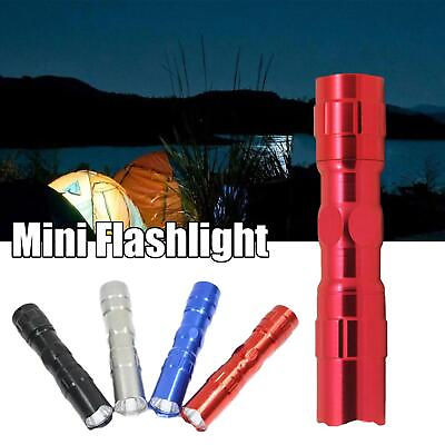 Mini LED Flashlight Super Bright Light Small Torch Lamp with Ropexpc