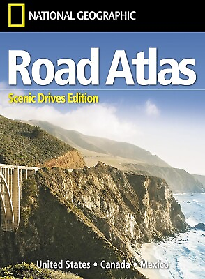 #ad Rand Mcnally USA Road Atlas 2023 BEST Large Scale Travel Maps United States NEW