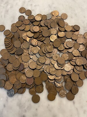 #ad Lot of 500 Mixed Wheat Cents 500 Count Bag or 10 Rolls CHOOSE # OF LOTS