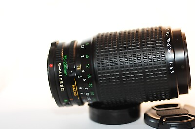 #ad Canon FD 75 200mm f 4.5 macro zoom lens for AE 1 A1 T 90 F 1n AT 1 T 60 T 70 T50
