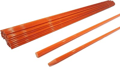 #ad Pack of 50 Landscape Driveway Markers Rod for Visibility when Snow Plowing