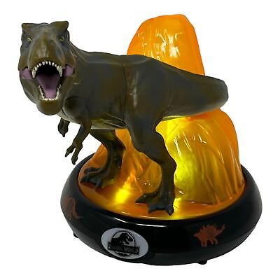 #ad Universal Studios Jurassic World Jurassic Park T Rex Battery Power Night Light