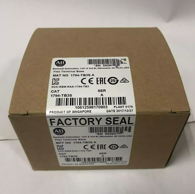 #ad New Factory Sealed Allen Bradley 1794 TB3S SER A Compact I O DSI Modbus Module